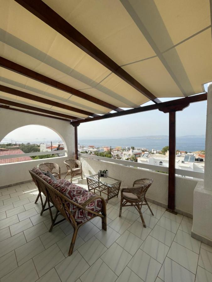 Vathí 180° View To Sea 빌라 외부 사진