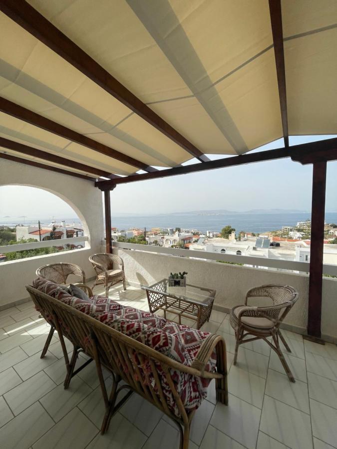 Vathí 180° View To Sea 빌라 외부 사진