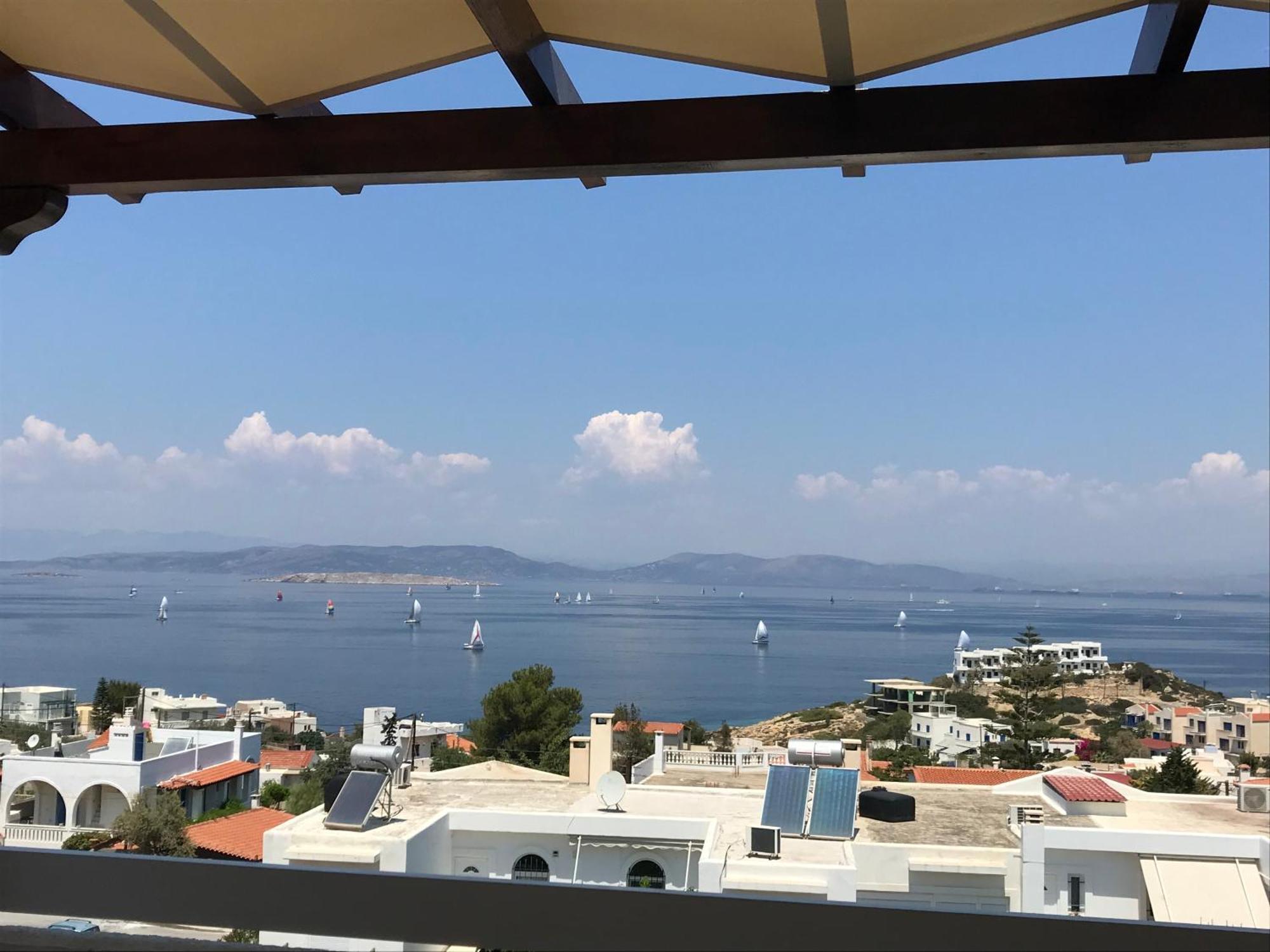 Vathí 180° View To Sea 빌라 외부 사진