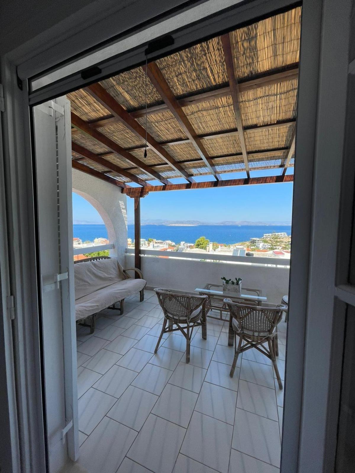 Vathí 180° View To Sea 빌라 외부 사진